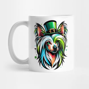 Chinese Crested Celebrates Saint Patrick's Day Mug